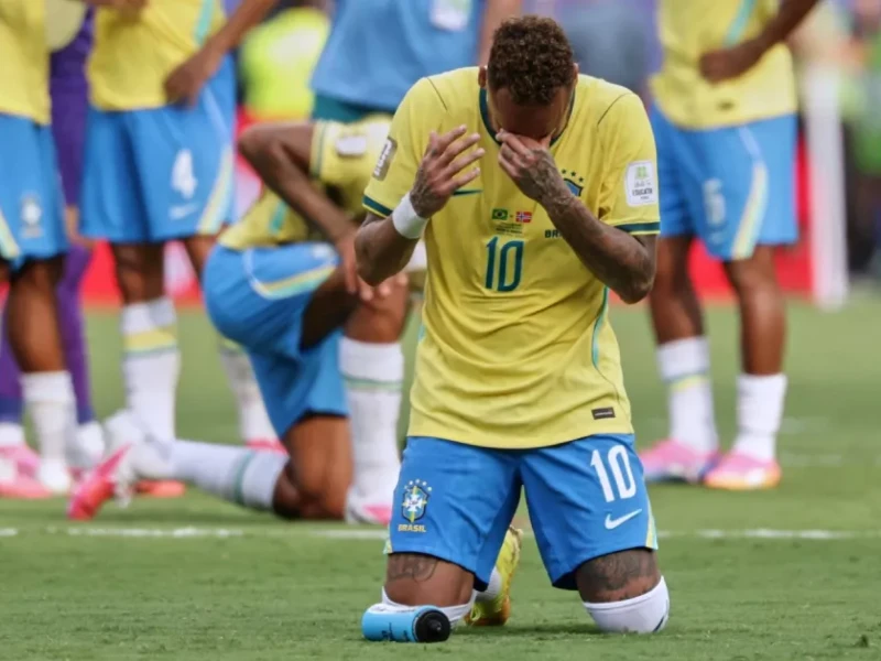 Heartbroken Neymar says his Brazil journey is over