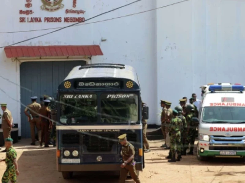 Deadly prison clashes in Sri Lanka leave 25 dead, over 100 injured