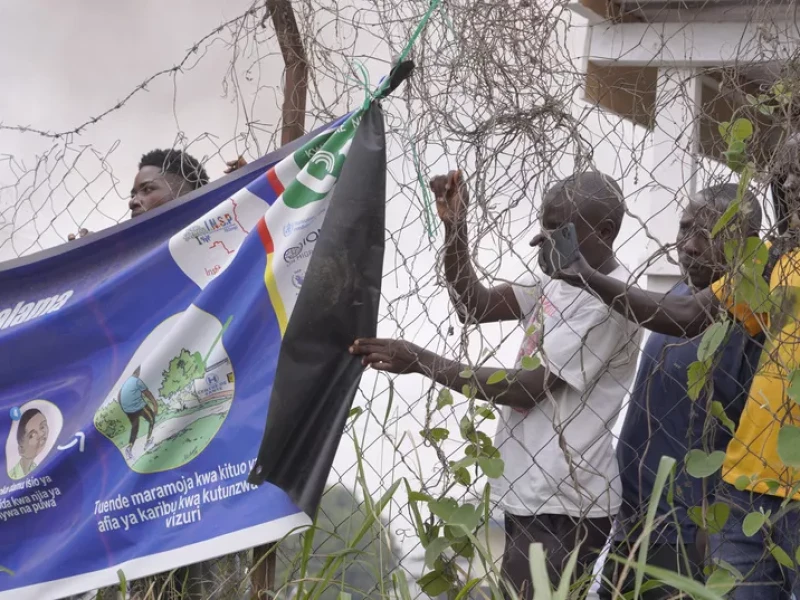Ebola treatment workers strike in DR Congo over unpaid wages amid worsening outbreak