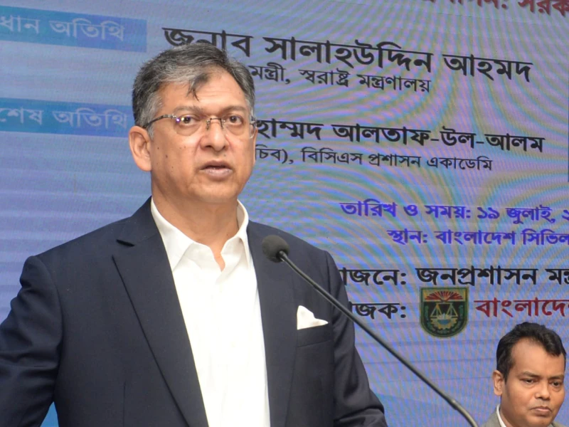 Neutral civil service key to meeting public expectations: Minister Salahuddin