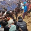 রোহিঙ্গা ক্যাম্পে পাহাড় ধসে ৫ শিক্ষার্থী নিহত