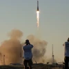 US-Russian crew reaches International Space Station for eight-month mission