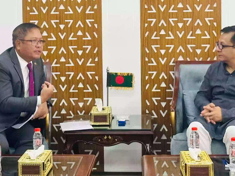 Muktadir, Myanmar envoy discuss boosting trade, Rohingya repatriation