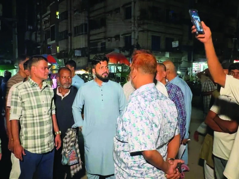 গেন্ডারিয়ায় নাগরিক সমস্যা ও অপরাধ নিয়ন্ত্রণে সরেজমিনে ইশরাক