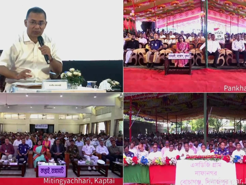 এসডিজি ভিলেজ পাইলট প্রকল্পের উদ্বোধন প্রধানমন্ত্রীর