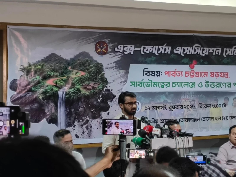 নাহিদের প্রশ্রয়ে নাসিরুদ্দীন সেনাবাহিনী, সরকারের সঙ্গে অসভ্যতা করছে: রাশেদ খান