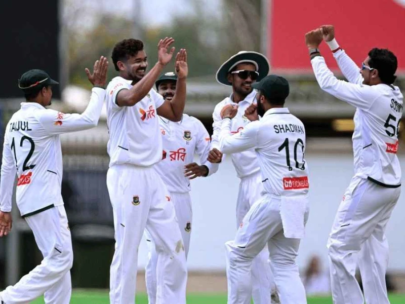 Bangladesh clinch historic Test victory against Australia