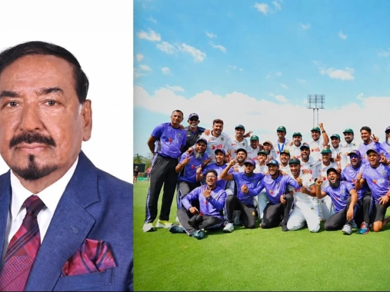 বাংলাদেশ ক্রিকেট দলকে ভারপ্রাপ্ত রাষ্ট্রপতির অভিনন্দন