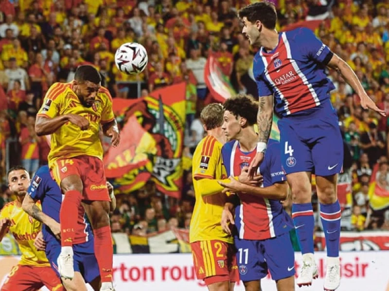 PSG beaten by Lens in French Champions' Trophy
