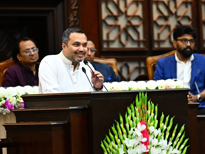 গণতান্ত্রিক মূল্যবোধ ও সুশাসন প্রতিষ্ঠায় অন্তহীন পথ চলছে সরকার : মাহদী আমিন