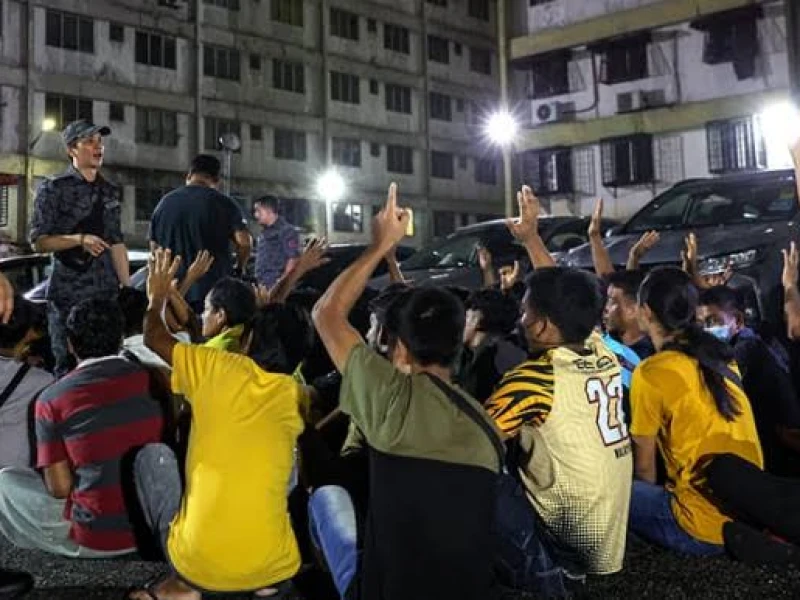 198 detained in Malaysia immigration raid, including 148 Bangladeshis