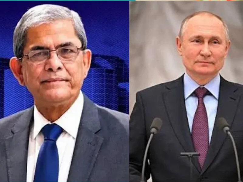 Putin congratulates President Mirza Fakhrul