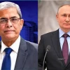 Putin congratulates President Mirza Fakhrul