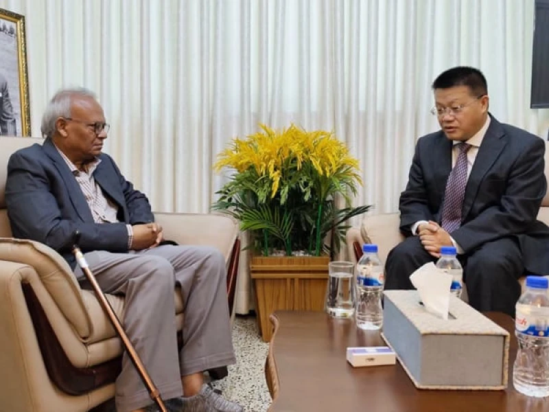 রুহুল কবির রিজভীর সঙ্গে চীনা রাষ্ট্রদূতের সাক্ষাৎ