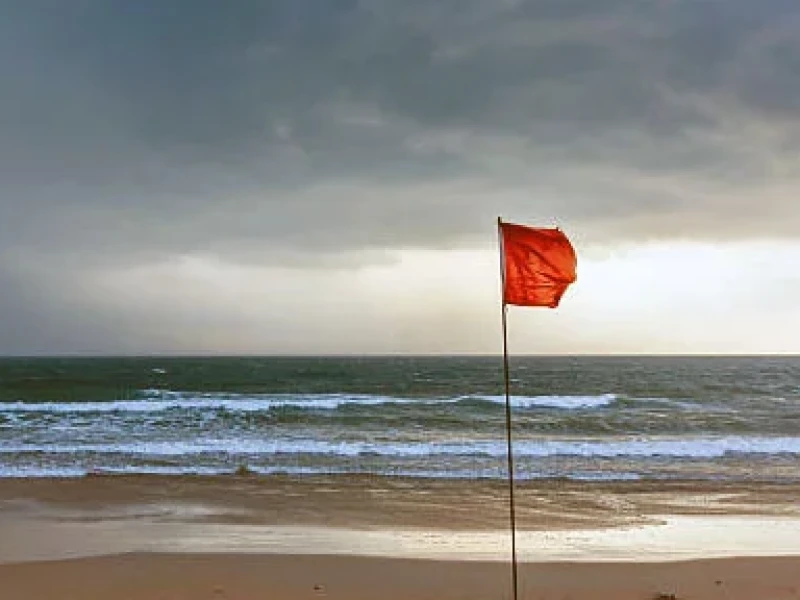 Maritime ports asked to hoist signal 3
