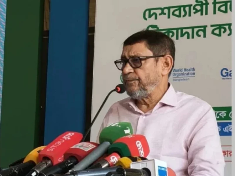 আগের সরকারের গাফিলতিতে হামে বহু শিশুর প্রাণহানি ঘটেছে: স্বাস্থ্যমন্ত্রী