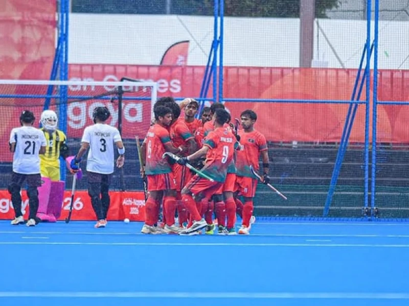 Bangladesh beat Indonesia in Asian Games Hockey