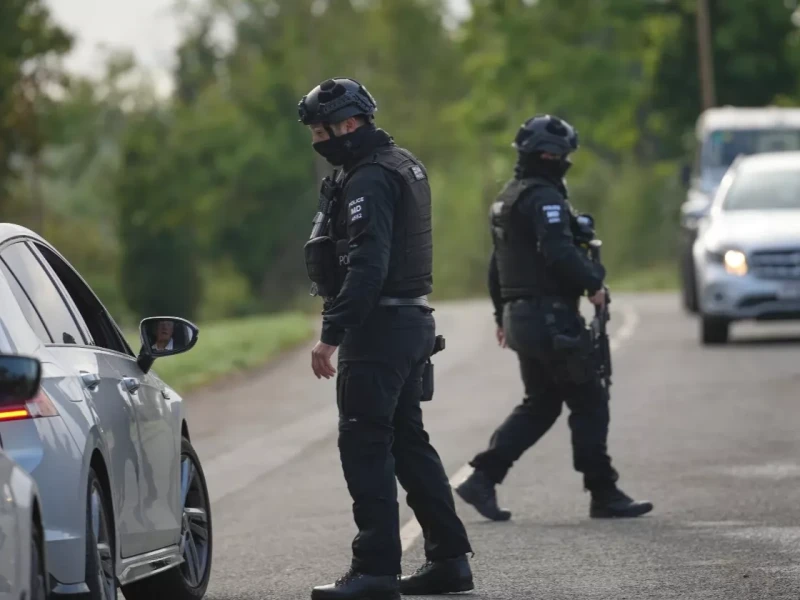 Five men arrested near US air base in UK released on bail