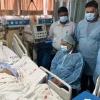 President visits Minister Iqbal Hasan Mahmood in hospital