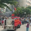 City corporation vehicles torched as eviction drive triggers clashes in Mirpur