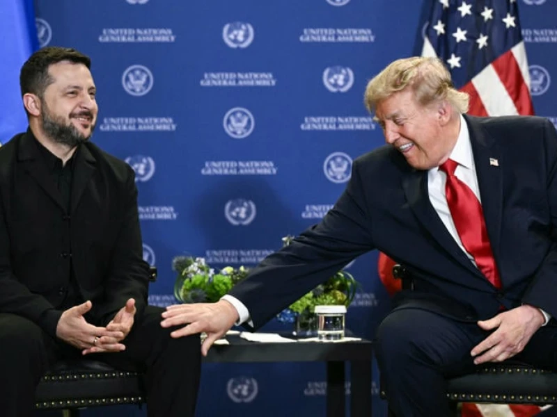 Trump says he wants Zelensky to 'make a deal' with Russia