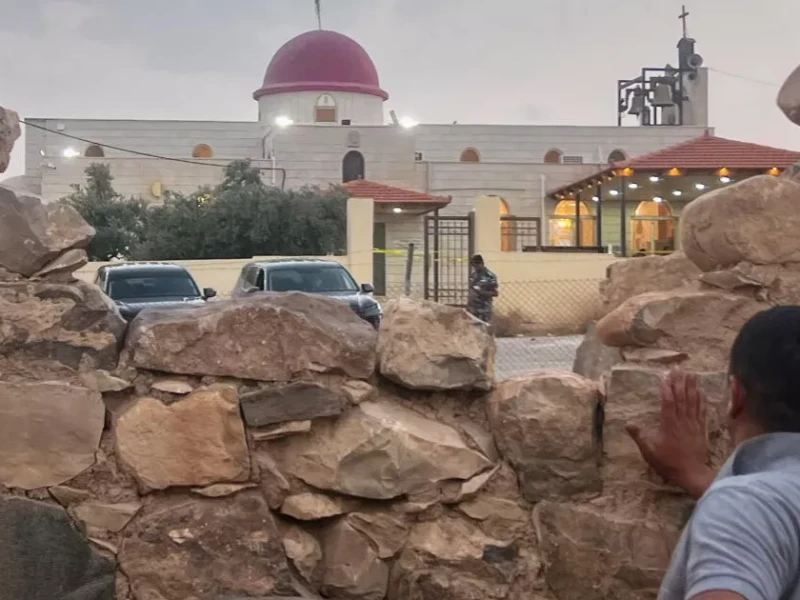 Gunmen attack church funeral in Jordan, leaving 7 dead