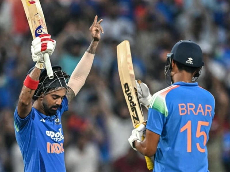 Rahul smacks century in India v Windies ODI