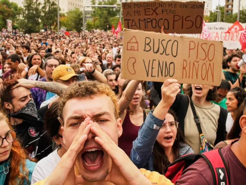 Spain housing protests grow after eviction of 87-year-old woman