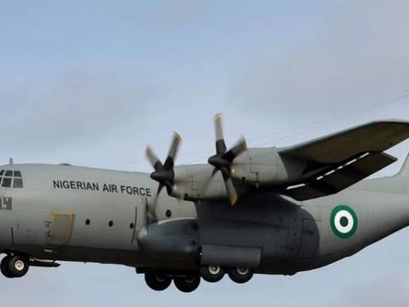 Nigeria military aircraft crashes with more than 30 onboard