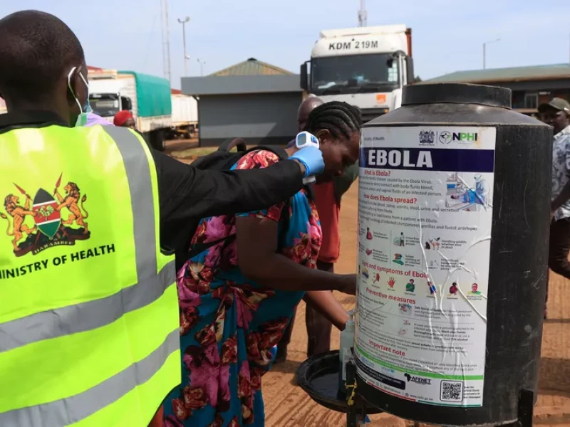 Kenya's Ebola cases rise to 8, no community transmission reported