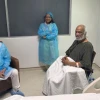 ড. আবদুল মঈন খানকে দেখতে হাসপাতালে রাষ্ট্রপতি