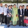 Zubaida Rahman visits hospital, home-care nursing centre and museum in Tokyo